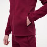 PUMA Мужская куртка с капюшоном Active бордового цвета - фото 3