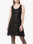 Платье мини без рукавов Helmut Lang, черный - фото 3