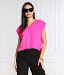 Жилет шерстяной Max&Co. Regular Fit, фуксия - фото 3