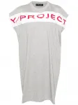 Платье с логотипом Y/Project, серый - фото