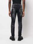 Philipp Plein джинсы скинни с эффектом потертости, черный - фото 4