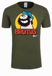 Рубашка LOGOSHIRT Brutus - Pop Art, оливковый - фото