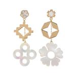Серьги Kira Clover TORY BURCH - фото