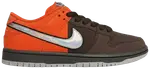 Кроссовки Nike SB Dunk Low, коричневый - фото