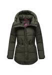 Стеганая куртка Akumaa MARIKOO, цвет Dark Olive - фото