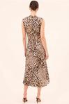 Платье миди «Жизель» с леопардовым принтом Misa Los Angeles, Leopard - фото 2