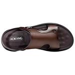 Пляжные сандалии мужские Aokang, черный - фото 5