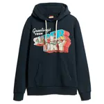 Худи Superdry Travel Postcard Graphic, синий - фото 3