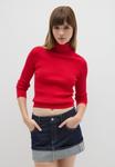 Джемпер B.ANGEL TURTLENECK WITH FITTED FIT, Claret Red/Red - фото