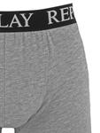 Боксерские шорты REPLAY, цвет Grey/Black/White - фото 2