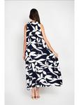 Длинное платье William de Faye, темно-синий/белый - фото 3