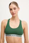 Бюстгальтер Lacoste, зеленый - фото