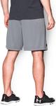 Мужские шорты Under Armour Tech Mesh 10 Inch, Steel/ Black/ Black - фото 2