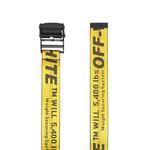 Классический индустриальный ремень Off-White Черный - фото 2