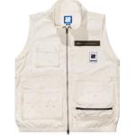 UNDEFEATED Жилет унисекс, Ecru - фото