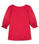 Платье Jove с бантиком Bonpoint, Rouge - фото