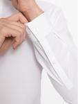 Рубашка очень узкого кроя Hugo, белый - фото 4