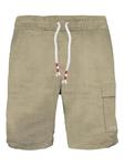 Льняные шорты MC2 Saint Barth Kids, нейтральный - фото