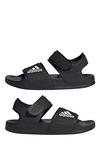 Молодежные сандалии Adilette adidas, черный - фото 4