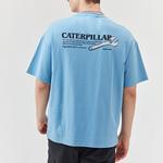 Футболка унисекс CAT, синяя - фото 6