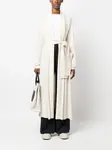 Длинный кашемировый кардиган Jil Sander, кремовый - фото 2