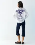 Футболка с рисунком льда Pull&Bear Pancake - фото 2