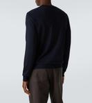 Шелковый свитер Prada, синий - фото 4