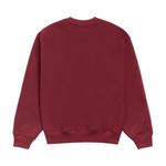 Топ Stussy Long Range Crew 'Wine' - фото 2