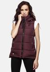 Стеганый жилет Заринаа MARIKOO, цвет Wine - фото 6