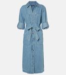 Джинсовое платье-рубашка Эвелин Veronica Beard, Starlight - фото