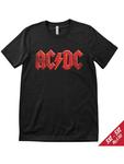 Футболка Distressed Logo T-Shirt AC/DC, черный - фото