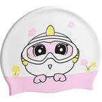 Силиконовая плавательная шапочка для детей LINING, синий - фото 4