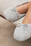 Стеганые балетки Next, серый - фото 2