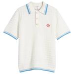 Букле поло Casablanca, белый - фото