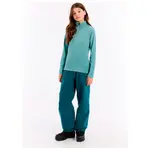 Толстовка Protest Zora half zip, зеленый - фото 5