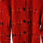 HERMES Женский красный кашемировый свитер - фото 2