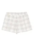 Клетчатые шорты Liu Jo, белый - фото 2