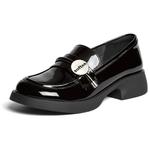 Босоножки-лодочки женские черные BASTO - фото 4