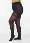 Колготки geblümte mit pushupeffekt плотностью 50 ден. Zizzi, Black - фото
