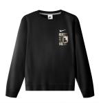 Nike Свитшот унисекс черный - фото 3