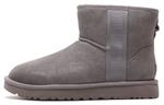 Ботинки UGG с маленьким боковым логотипом, серый - фото 2