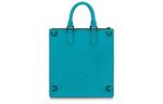 Сумка-мессенджер Sac Plat Monogram из кожи Taurillon бирюзового цвета LOUIS VUITTON - фото 3