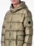 Стеганая куртка с капюшоном C.P. Company, зеленый - фото 3
