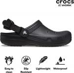 Сабо Work Classic Work Clogs Crocs, голубой - фото 6