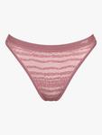 Бесплатные трусики Evolve Lace String sloggi, Date Night Pink - фото 5