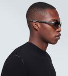 Солнцезащитные очки-маска diorbay m1u Dior Eyewear, черный - фото 3