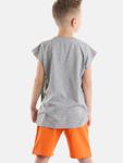 Спортивный костюм Denokids T-Rex Flame, серый - фото 4