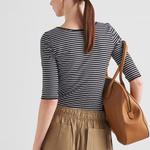 Футболка женская черная Prada - фото 3