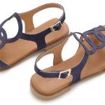 Босоножки на ремешках LASCANA, синий - фото 4