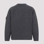 Свитер мужской оловянно-серый STONE ISLAND - фото 5